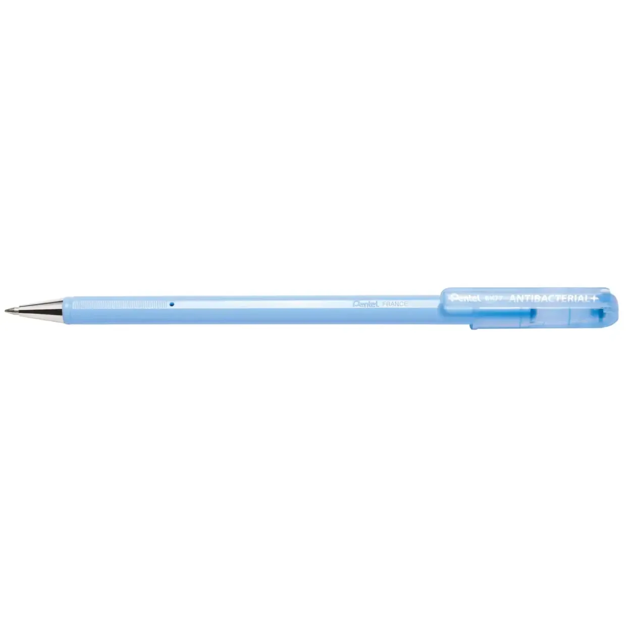 Kuglepen - Pentel BK77AB-AE 0,7 antibakteriel - sort - 12 stk