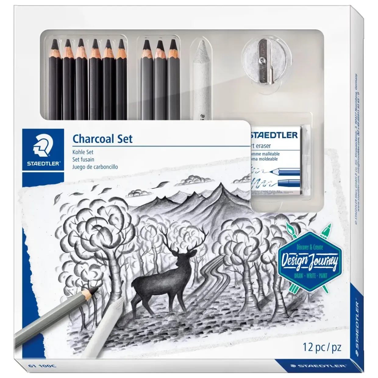 Kulblyanter - Staedtler Design Journey - Sæt med 12 stk.