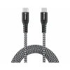 Ladekabel - Sandberg - Survivor - USB-C - 2M - 100W - Sort