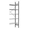 Lagerreol V06 Følgesektion 2500x600 mm Åben / 7035