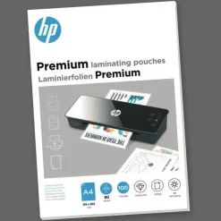 Lamineringslommer A4 HP Premium 80my 100stk