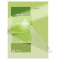 Lamineringslommer - Leitz A3 UDT Gloss - 100 mic - 100 stk