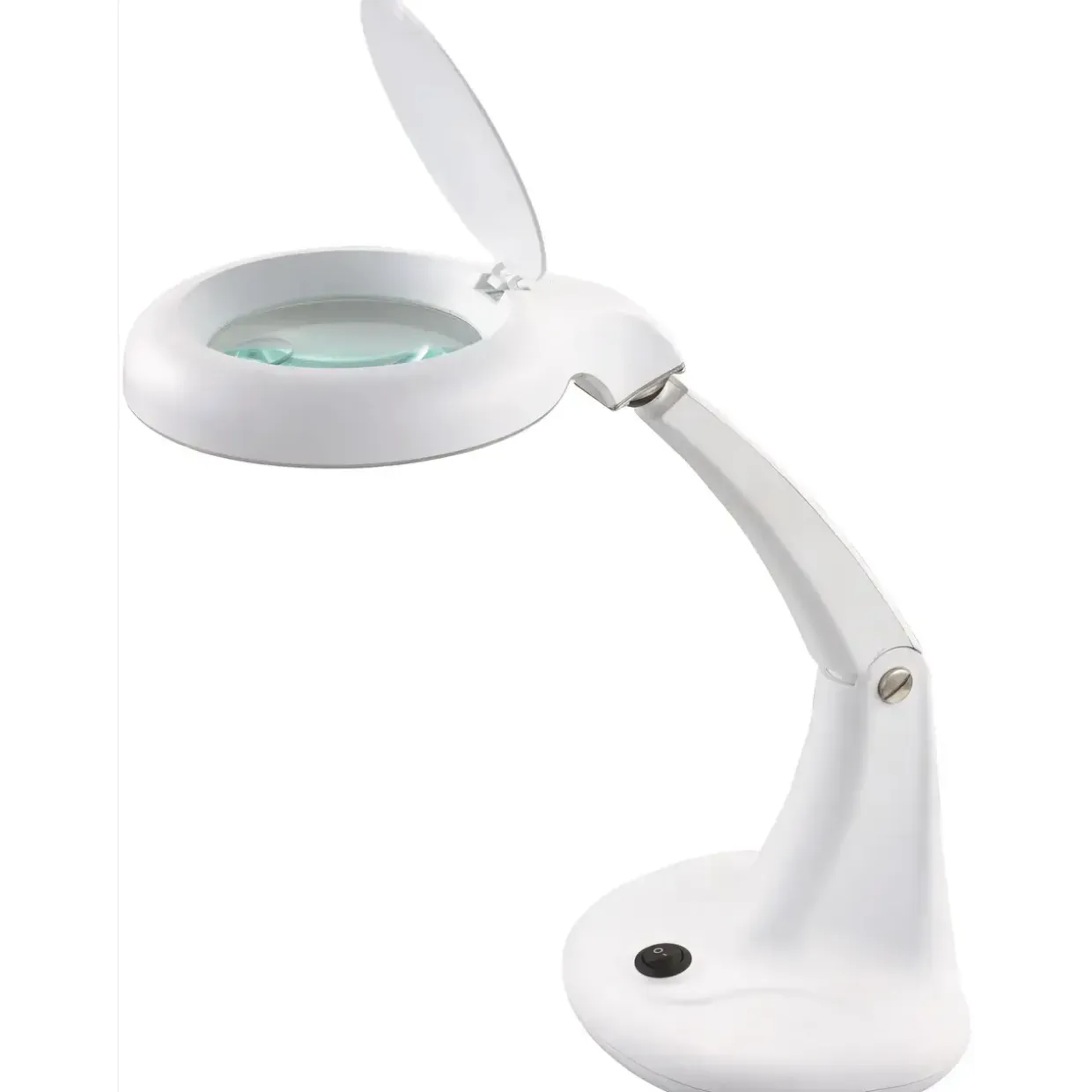 Lampe med forstørrelsesglas Unilux Mini Zoom LED lampe hvid