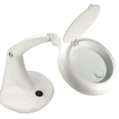 Lampe med forstørrelsesglas Unilux Mini Zoom LED lampe hvid