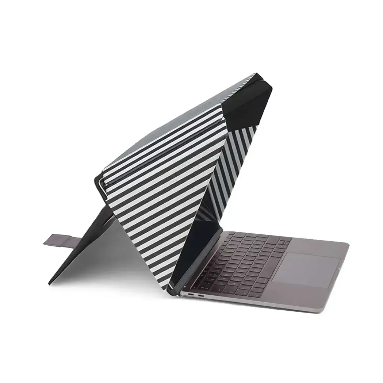 Laptop sleeve med solskærm Philbert LUX Hood Stand Universal 15-16'' Stribet