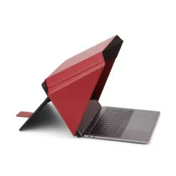 Laptop sleeve med solskærm Philbert LUX Hood Stand Universal 12-14'' Rød