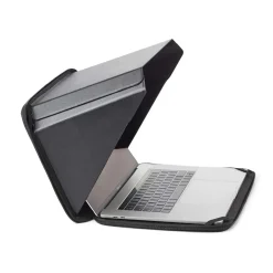 Laptop sleeve med solskærm Philbert Hemp MacBook 13'' sort