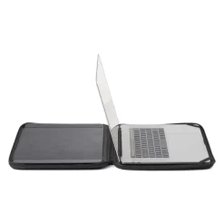Laptop sleeve med solskærm Philbert Hemp MacBook 13'' sort