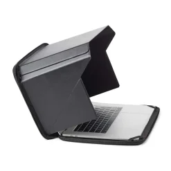 Laptop sleeve med solskærm Philbert Hemp MacBook 13'' sort