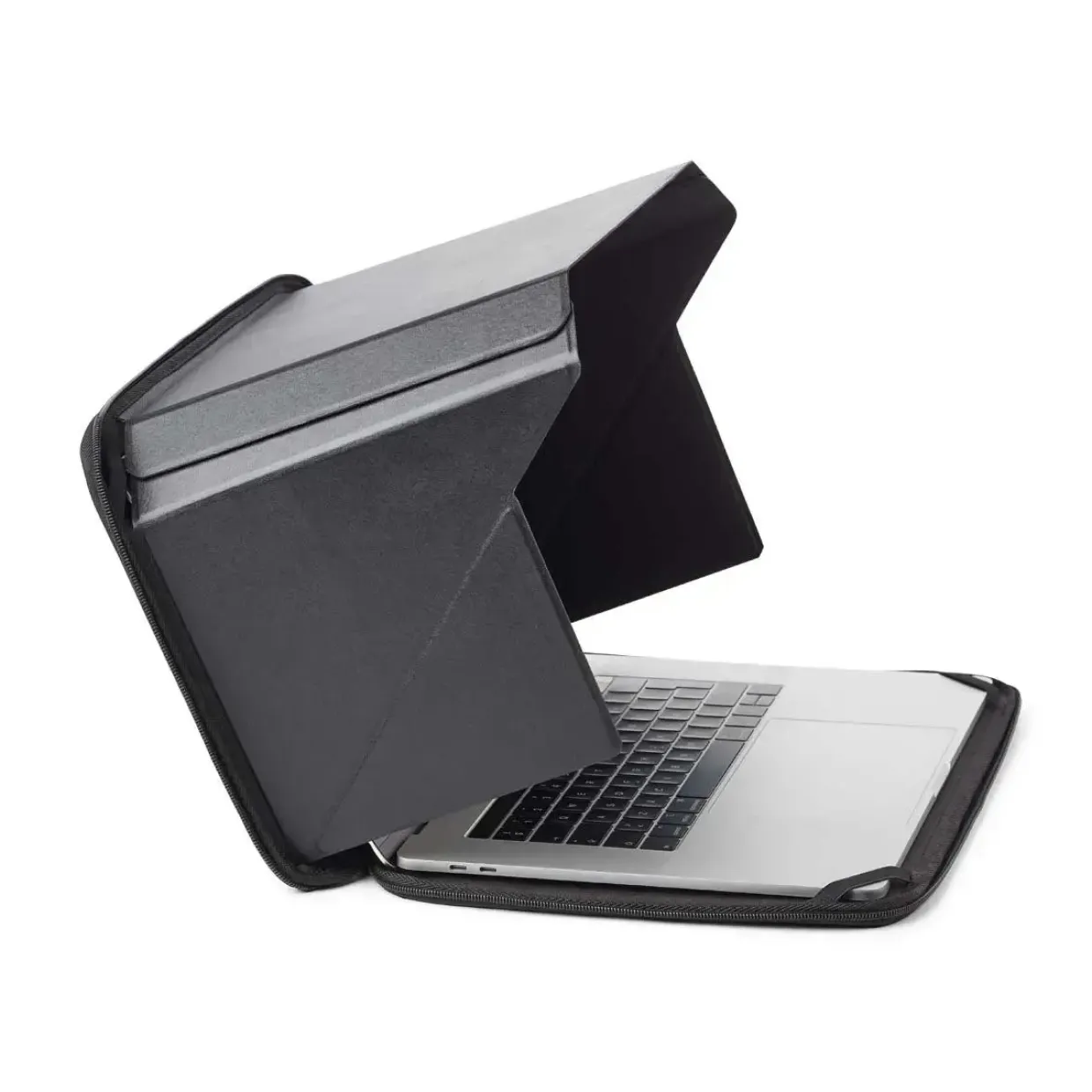 Laptop sleeve med solskærm Philbert Hemp MacBook 13'' sort