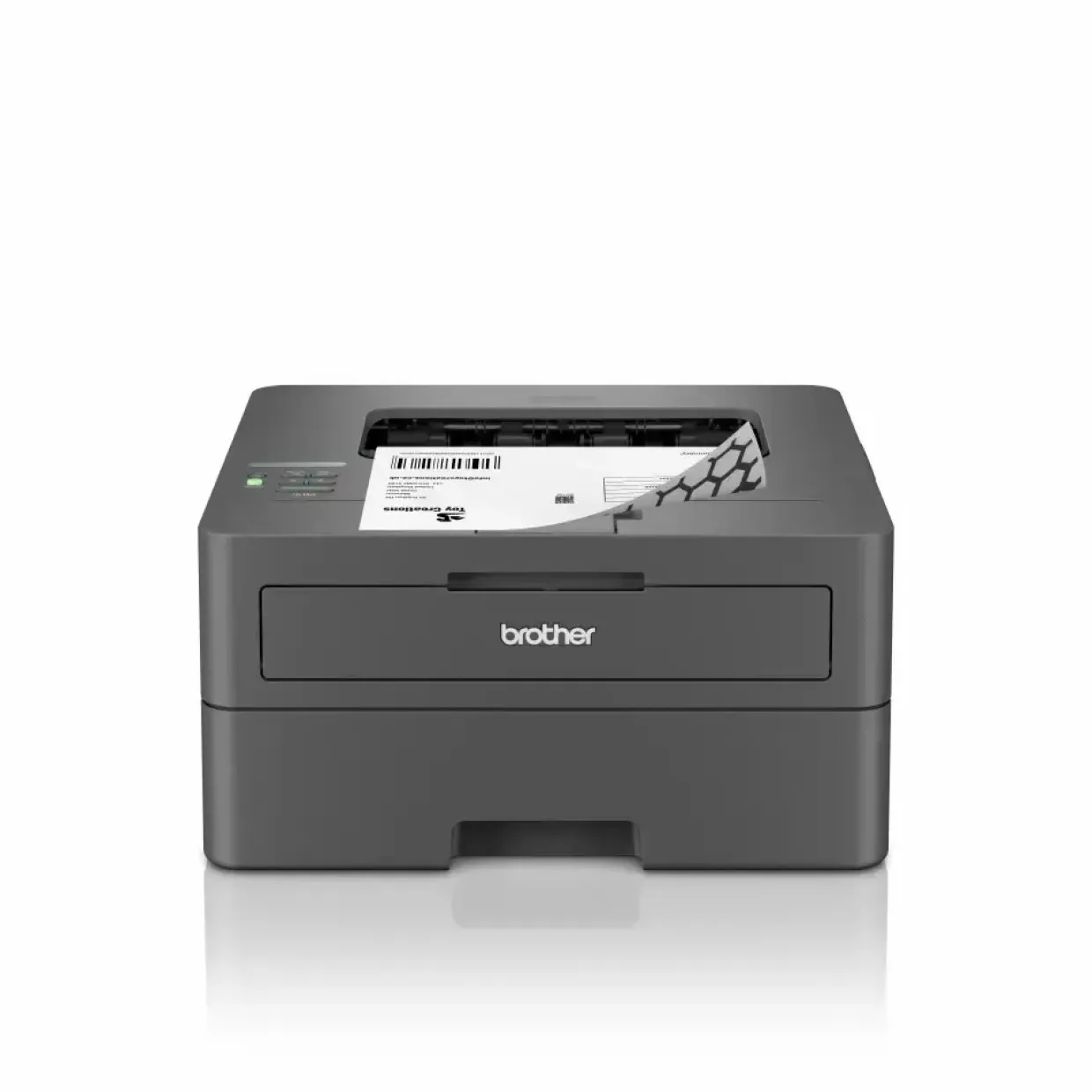 Laserprinter - Brother HL-L2400DW - Mono - Duplex - Trådløs - Grå