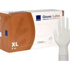 Latexhandsker pudderfri ABENA Classic XL nature - 100 stk