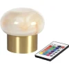 LED lampe, Duni, 10,5cm, Ø11,5cm, Cordless Namak - 6 stk