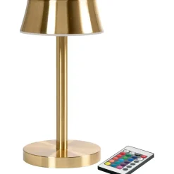 LED lampe - Duni Cordless Nour Midi - Guld - 6 stk