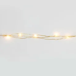 LED lyskæde guld - Længde 3,15 meter