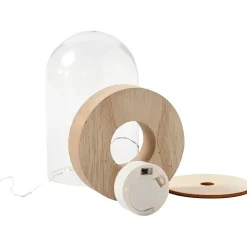 LED lyskæde sølv Længde 27 cm - 1 stk