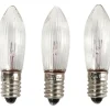 LED pærer - H: 45 mm diam. 15 mm - 3stk.