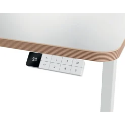 Leitz Bordplade t/sidde/ståbord 140x80cm Ergo hvid
