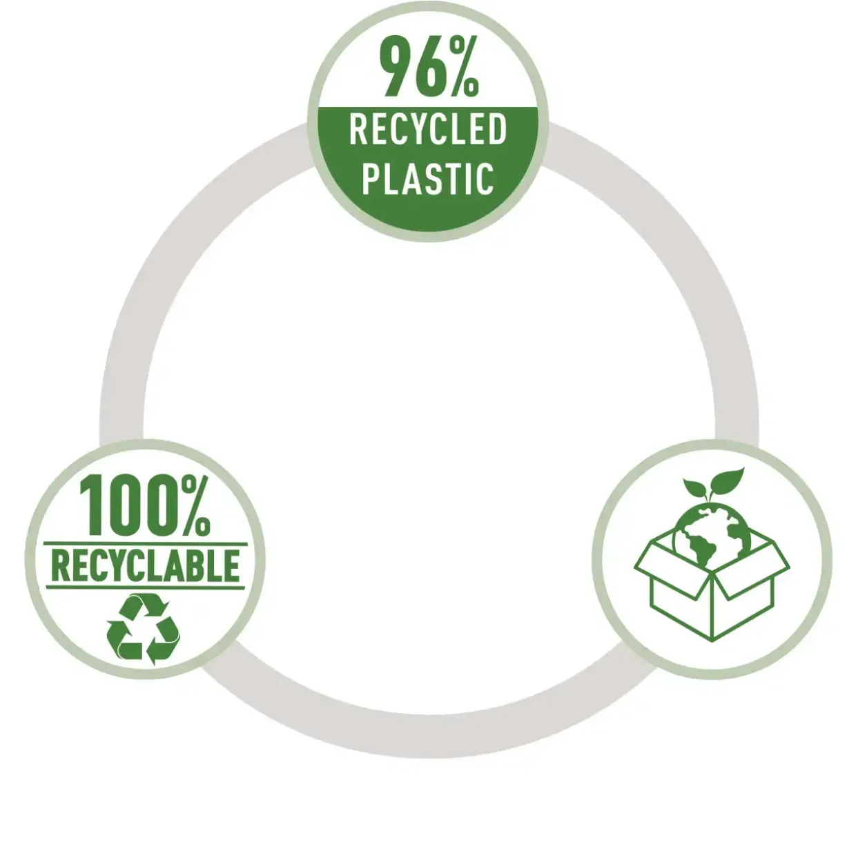 Leitz NeXXt Recycle lille hæftemaskine blå, 25 ark