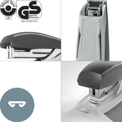Leitz NeXXt Recycle mini hæftemaskine blå, 10 ark - Køb minimum 10 stk.