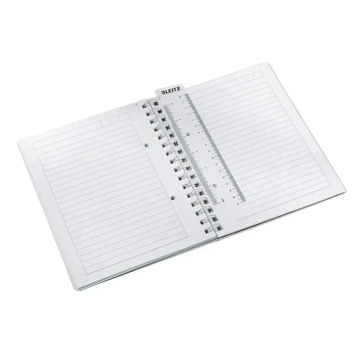 Leitz Notesbog WOW PP A5 m/hul lin. 80 ark blå - Køb minimum 6 stk.