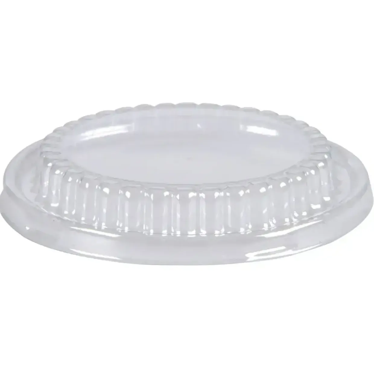 Låg Abena Cater-Line Ø8cm klar PET rund snap-on - 3000 stk