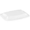 Låg Bistro Warm 1-rum reklangulær L254xB174xH23mm PP klar - 6 ps x 50 stk/krt
