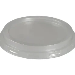 Låg - Ø10,5cm klar PS - til dessertbæger - 1000 stk