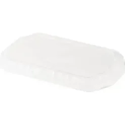 Låg 1/4 GN 256x163x12 mm APET Klar - 246 stk/krt
