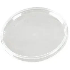 Låg Ø122 mm Klar til Plastbæger - 200 stk/ps
