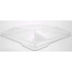 Låg t/dessertbæger PS klar Kova 72x72mm 400stk