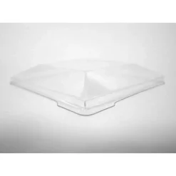 Låg t/dessertbæger PS klar 58x58mm firkantet Kova 400stk