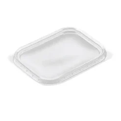 Låg – til foliebakke 1264664 – transparent plast – 108 x 83 mm – 100 stk