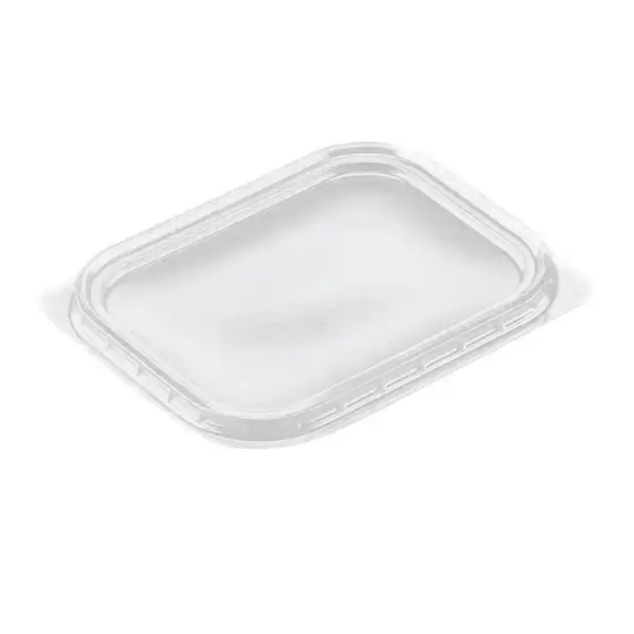 Låg – til foliebakke 1264664 – transparent plast – 108 x 83 mm – 100 stk
