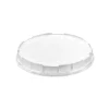 Låg t/plastbakke, Færch, Rund, Ø 330, højde 43, A-PET, transparent, 100 stk