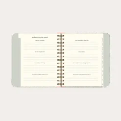 Life Planner - 216 x 190mm - Decor Green flow - 2026/2027 - Mayland - 93123827
