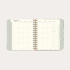Life Planner - 216 x 190mm - Decor Green flow - 2026/2027 - Mayland - 93123827