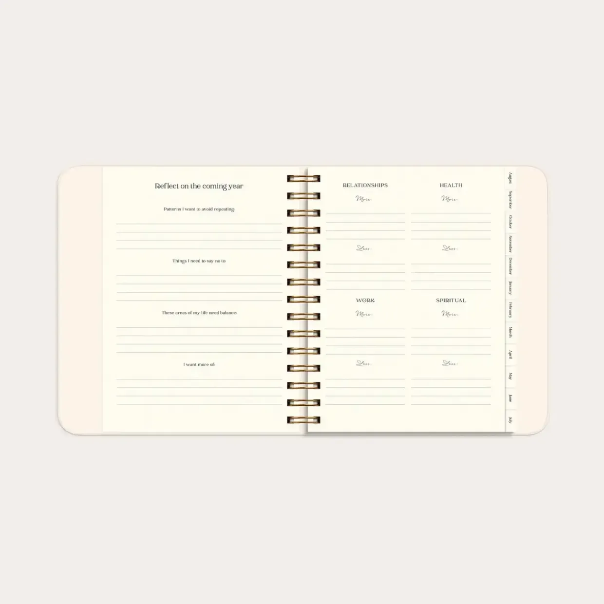 Life Planner - 216 x 190mm - Pastel flowers - 2026/2027 - Mayland - 93123727
