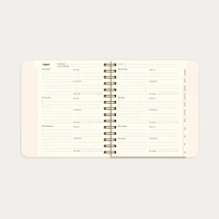 Life Planner - 216 x 190mm - Pastel flowers - 2026/2027 - Mayland - 93123727