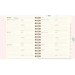 Livsstilskalender - Life Planner Japan Style - 190x216mm - Spiral - 2027 - Mayland - 93121827