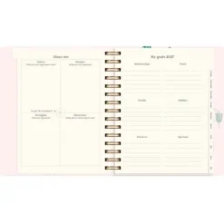 Livsstilskalender - Life Planner Japan Style - 190x216mm - Spiral - 2027 - Mayland - 93121827