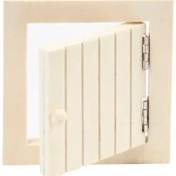 Loftlem og rebstige, str. 9-20 cm, krydsfiner, 1sæt