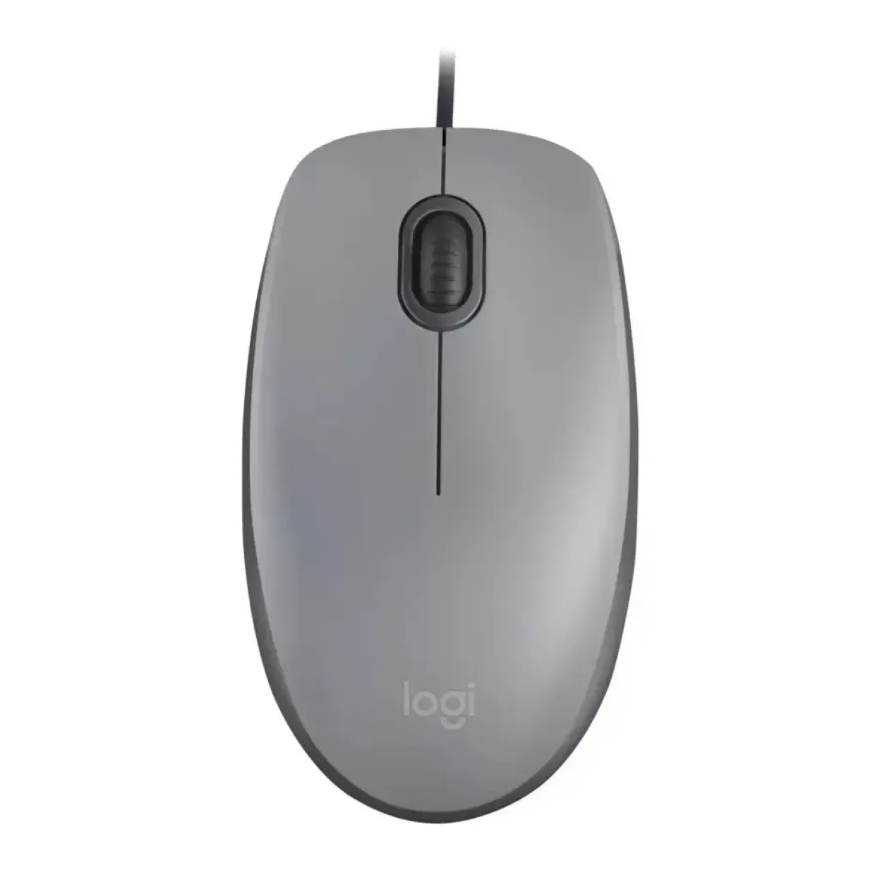 Logitech M110 Silent Mus - Mid Gray