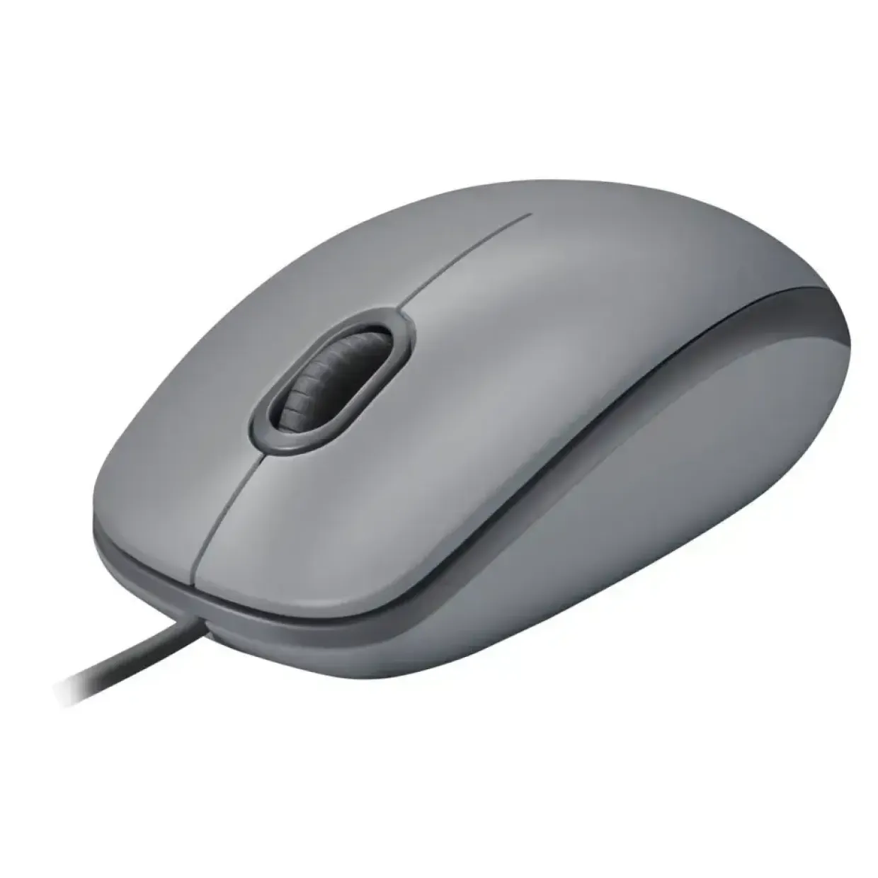 Logitech M110 Silent Mus - Mid Gray