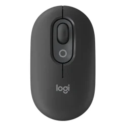 Logitech trådløs mus POP Mouse with emoji, Black