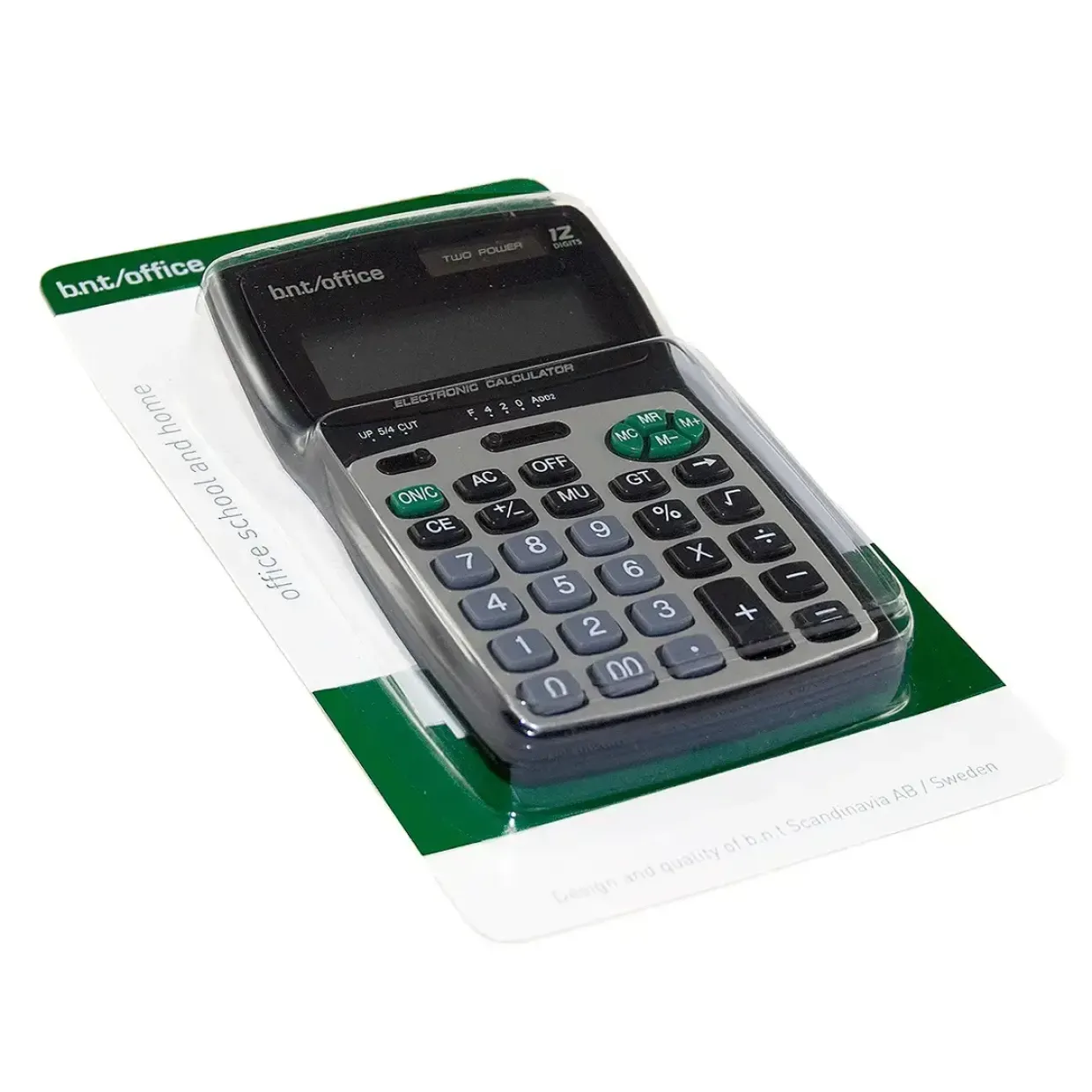 Lommeregner - BNT Office 55 - 12 cifre