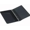 Lommeringbog - Str. 4 - Sort - 163 x 111 x 13 mm - 6-rings mekanisme - 20 stk