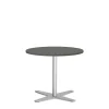 Loungebord Amy Ø650 H582 mm, Antracit laminat Alugråt understel