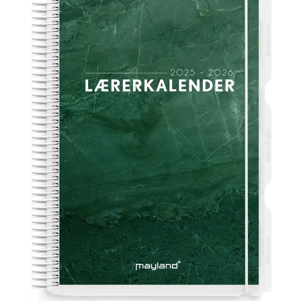 Lærerkalender 2025/2026, Mayland, 21,5 x 16 x 2,5 cm A5, 2i1, 26813010