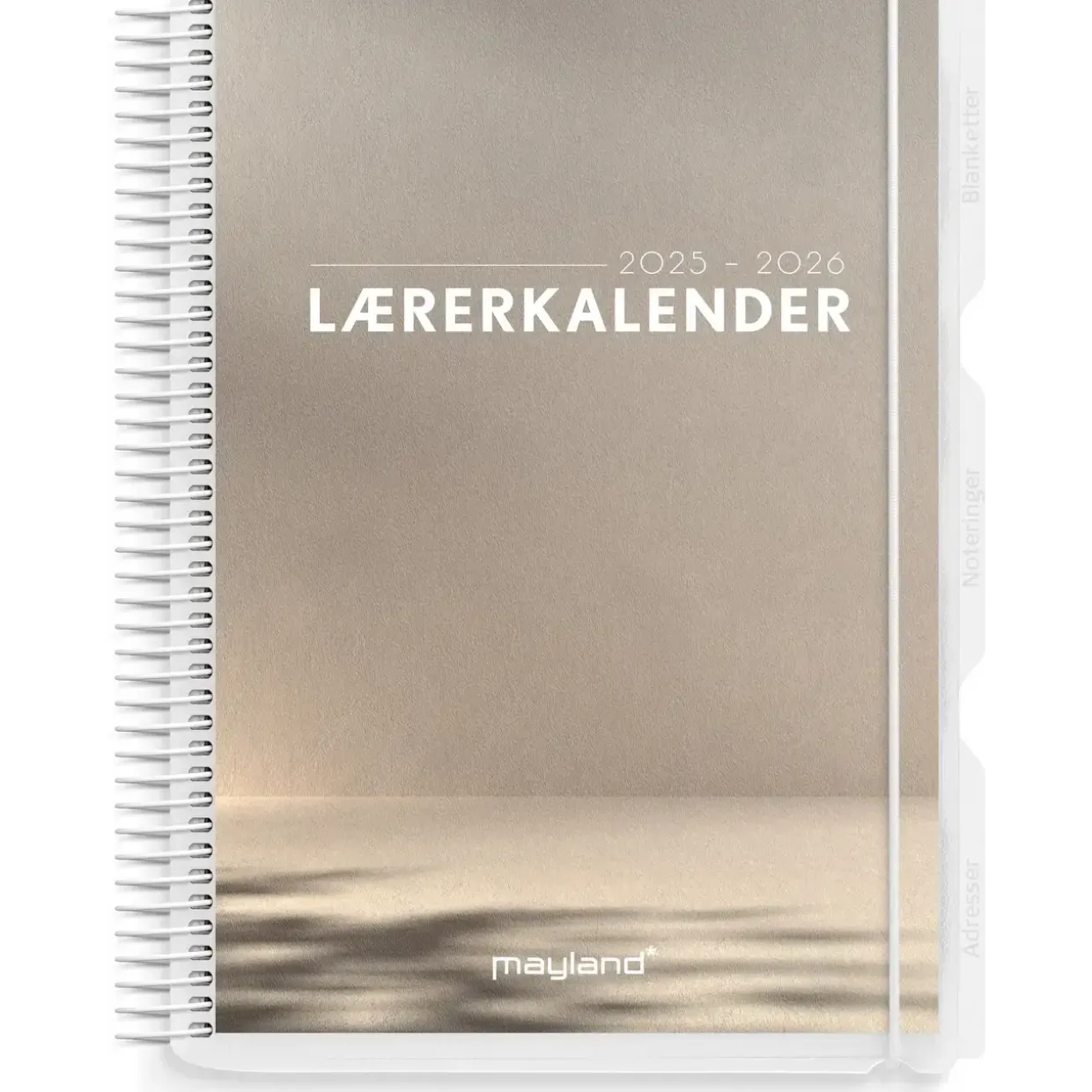 Lærerkalender 2025/2026, Mayland, 21,5 x 16 x 2,5 cm A5, 2i1, 26813010